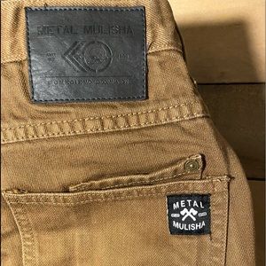 Men’s mustard khaki jeans size 32